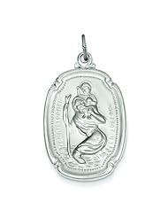 Sterling Silver Saint Christopher Medal