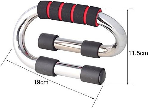 DealMagik Durable S-Shaped Push-Up Bars Can Enhance Your Workouts
