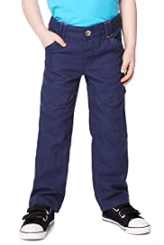 Pure Cotton Adjustable Waist Cargo Trousers