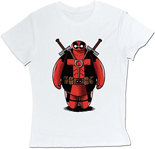 Kindyshow BIG DEADMAX 6 And Kungfu Panda Tee Shirts White XXL For Men