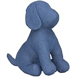 Teafco Cleo Blue Denim Dog Mannequin, Sitting