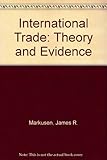 International trade : theory and evidence