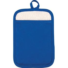 Gourmet Classics Solid Pot Mitt, Royal BlueGourmet Classics Solid Pot Mitt
