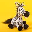 Zebra Zibbie Plush Toy 8"L