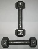 5 lb. Hex Dumbbells (Pair)