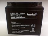 PowerStar YTX5L-BS Replacement Battery for 5L-BS, GTX5L-BS.