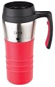 Copco 16 oz  Approachable Contemporary  Thermal Travel Mug, Red
