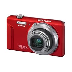 Casio Exilim EX-ZS100 Digitalkamera (14 Megapixel, 12,5-fach opt. Zoom, 6,9 cm (2,7 Zoll) Display, bildstabilisiert) rot