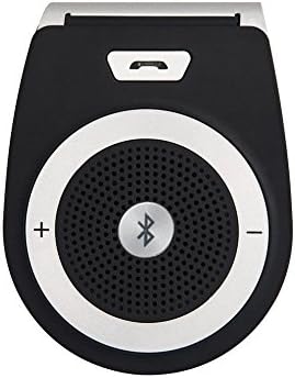Digiplus In-car Speakerphone - Portable Multipoint Wireless Hands-Free Bluetooth 4.0 Sun Visor In-Car Speakerphone A2DP streaming Car Kit for iphone 6/5, Samsung Galaxy S5/S4/ Note 4/3/2, Smartphone