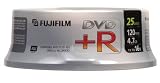 Fuji Dvd+r4.7gb 25pk-total of 150 Discs