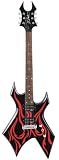 B.C. Rich Kerry King Metal Master Tribal Fire Warlock Electric Guitar