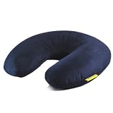 Micro Pearls Neck Pillow - Colour Blue Size One Size