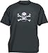 All Products : Skull Crossbones And Rose Philisophy Alchemy Guild Logo Kids T Shirt 2T thru Youth XL