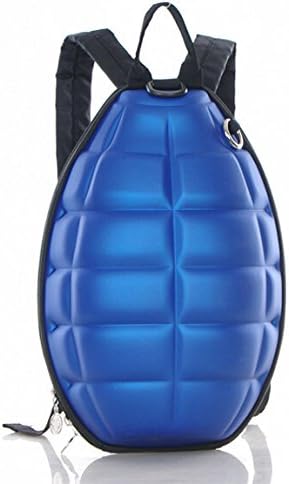Pumud New Creative Grenade Design Stylish Aslant Camouflage Bag & Satchel Travel Shoulder Bag (Blue)