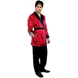 Red Smoking Jacket, Size XL