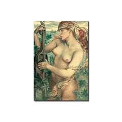 Bild auf LEINWAND + 1 teilig + Dante Gabriel Rossetti Ligeia Siren + Wandbilder AKG|2-M120-S2-1873-10 +++ RIESEN BILDER AUSWAHL IN UNSEREM HAENDLERSHOP +++