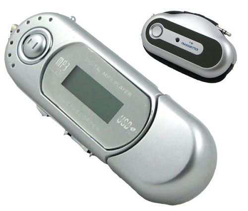 Childrens Toyshop  Electronics : 512MB Techsplosion MP3 Player & In Car FM Transmitter (Sassy Silver)