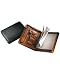 Millennium Leather Vaqueta Napa Vaqueta 1 in. 3-Ring Binder