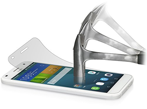 HSW® Huawei G7 Tempered Glass Screen Protectors 9h Hardness, 2.5D Rounded Edges, 0.26mm Thickness, Super Strong, Crystal Clear, Resistant to Oil, Water& Fingerprint (Glass Screen Protector for Huawei G7)