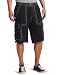 True Religion Men's Isaac Cargo Short, Faded Black, 28
