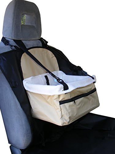 Dog Pet Small Animal Booster Car Seat with BONUS Seat Cover