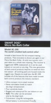 Innotek Automatic No-Bark Collar, Rechargeable