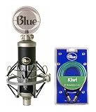 Blue Baby Bottle Condenser Microphone, Custom Shockmount, Pop Filter and Kiwi Cable Package