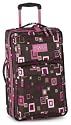 Jansport SuperBreak 24" Upright Chocolate & Pink 2 Square