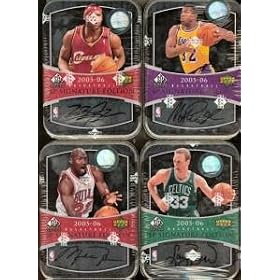 2005 06 Upper Deck SP Signature Series Basketball Hobby Tin (One autograph per tin) -... by Upper Deck