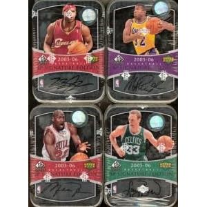 2005 06 Upper Deck SP Signature Series Basketball Hobby Tin (One autograph per tin) -... by 