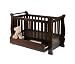 Image of Dream on Me Rocking Cradle, Cherry (part#: 645-C)