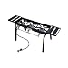 Triple Fry Burner with Legs and Shelves