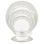 Lenox Bellina Bone China Platinum Banded 5-Piece Place Setting, Service for 1