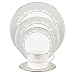 Lenox Bellina Bone China Platinum Banded 5-Piece Place Setting, Service for 1
