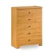 South Shore 3575035 Billy Collection 5-Drawer Chest, Florence Maple