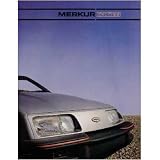 1985 MERKUR XR4TI Sales Brochure Literature Book by Merkur