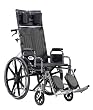 `Wheelchair Full Reclining 22" W/Removable Desk Arms