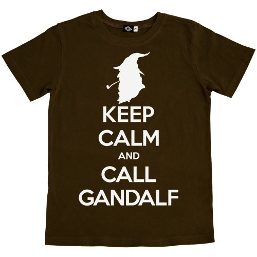 Hank Player 'Keep Calm & Call Gandalf' Men's T-Shirt