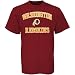 Washington Redskins Burgundy Heart and Soul T-shirt