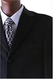 Men's Single Breasted 3 Button Charcoal Luxury Cotton Velvet Sport Coat