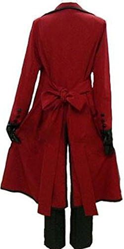 Relaxcos Black Butler Death Scythe Grell Sutcliff Cosplay Costume- Made