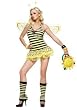 4PC Bee Movie Queen Bee Sexy Holiday Party Costume