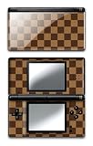 Brown Fashion Pattern Design Decal Protective Skin Sticker for Nintendo DS Lite