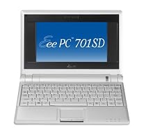 ASUS Eee PC 701 SD-WHI024L Netbook, Linux, 512MB RAM, 8GB SSD (White)