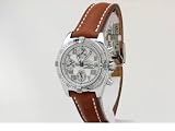 BREITLING Windrider Chrono Cockpit Automatic Mens Watch in Steel, Brown Leather Strap, With BOX & PAPERS A1335812/A596/CGDB