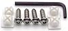 Cruiser Accessories 81230 Locking Fasteners, Domestic-Stainless