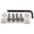 Cruiser Accessories 81230 Locking Fasteners, Domestic-Stainless