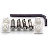 Cruiser Accessories 81230 Locking Fasteners, Domestic-Stainless