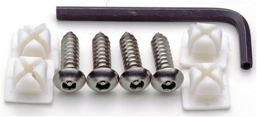 Cruiser Accessories 81230 Locking Fasteners, Domestic-Stainless