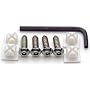 Cruiser Accessories 81230 Locking Fasteners, Domestic-Stainless